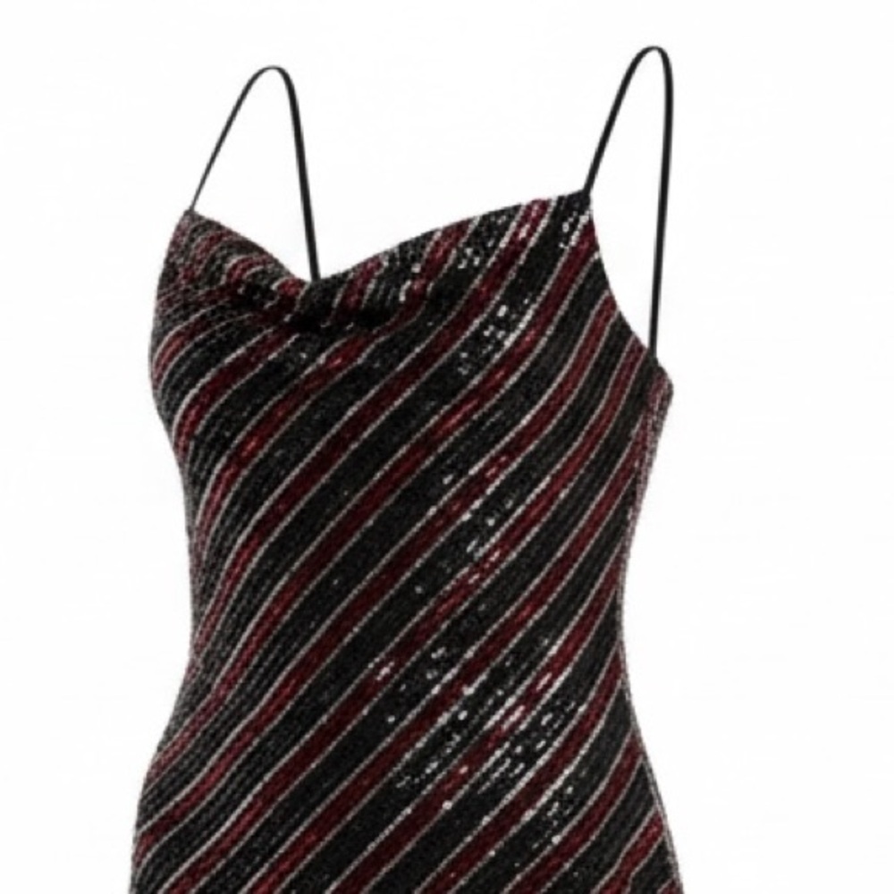 Laundry by Shelli Segal Sequin Dress Size 14 - Picture 5 of 7